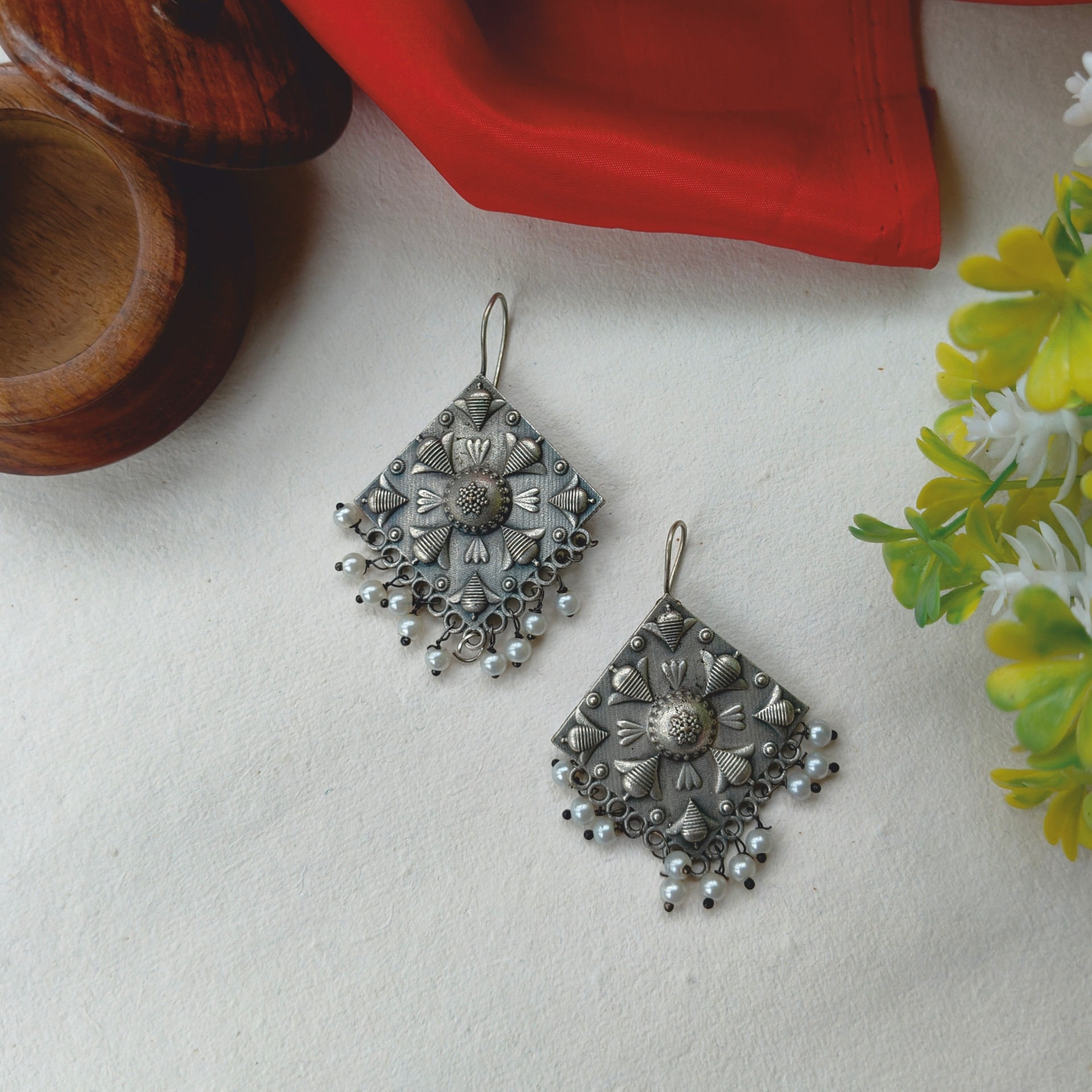 Silver Replica Bugadi Earring