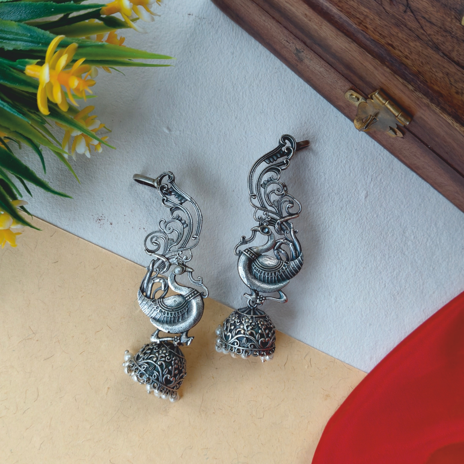 Silver Replica Fulkan Jumka Earcuff