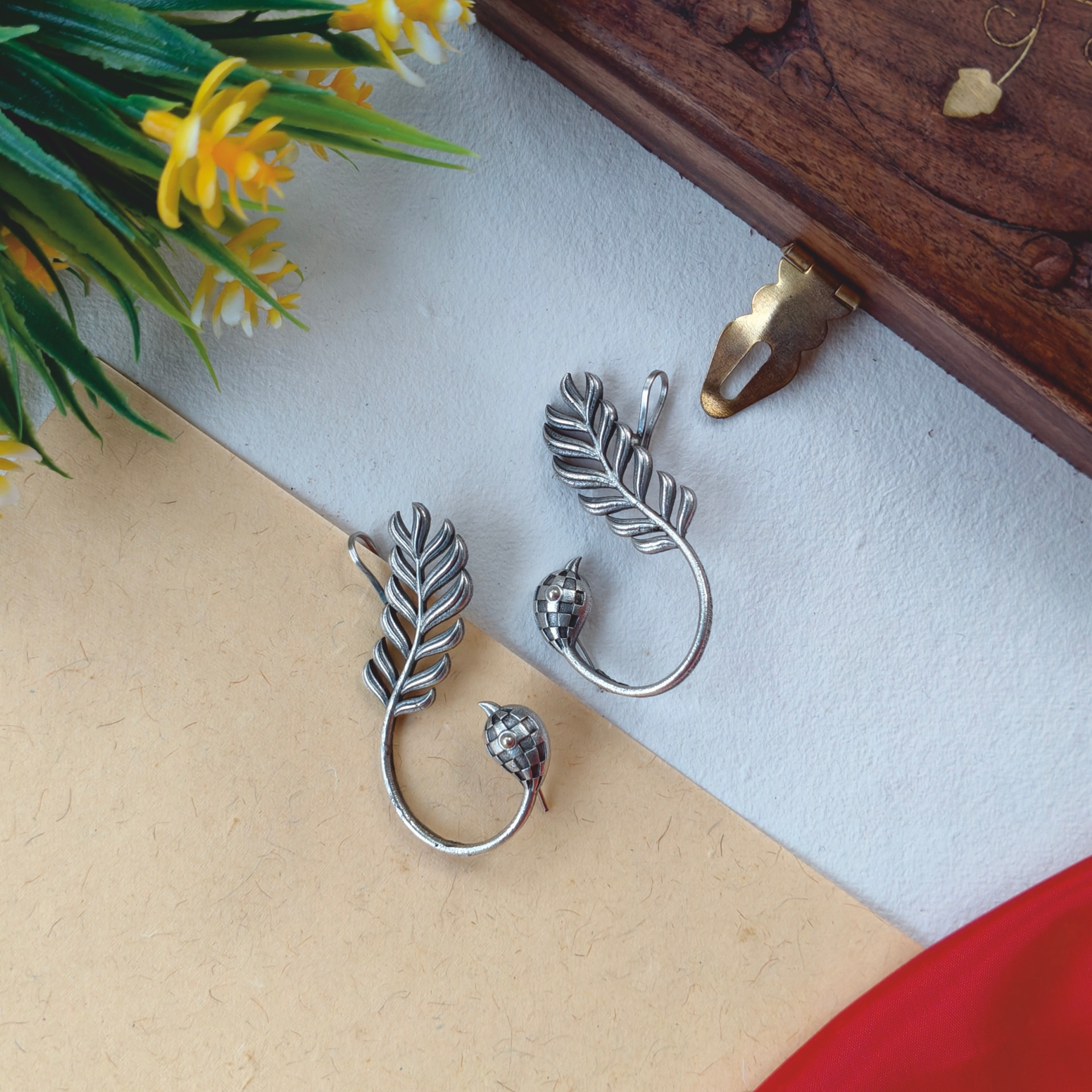 Silver Replica Earcuff